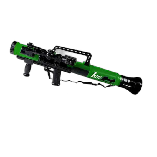 CRJ Shoulder-Fire Foam Blaster — left profile