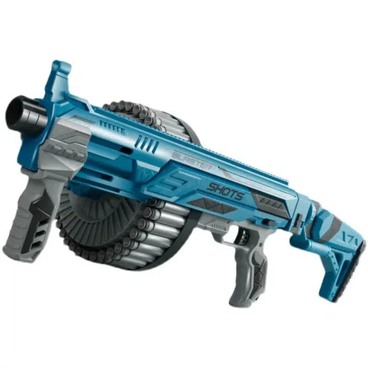 Fire Bull multi-shot cluster-dart blaster Pyro Dart Foam Blaster — left profile