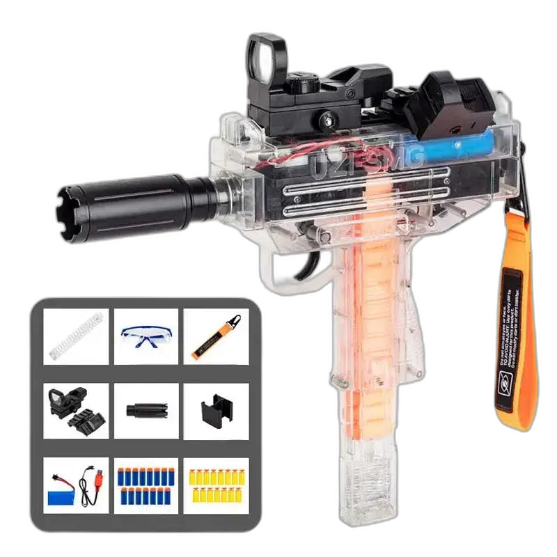 Full Auto Electric submachine-class SMG Foam Dart Blaster — variant or accessory bundle