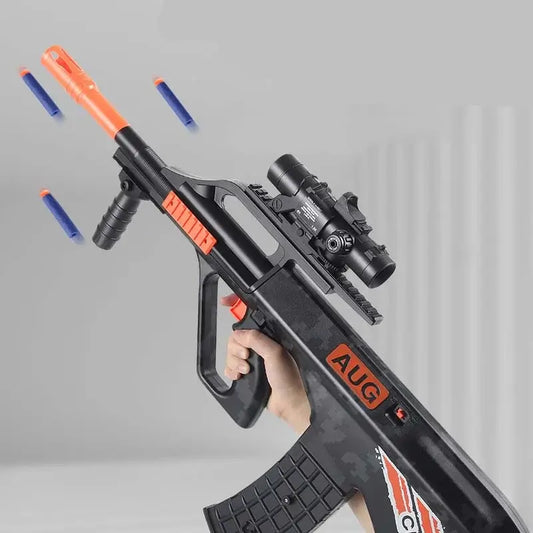 TZ bullpup-rifle-class Electric Automatic Foam Dart Blaster — left profile