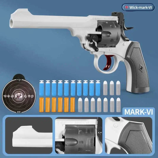 Wick service-revolver-class Revolver Dart Blaster & Accessories — left profile