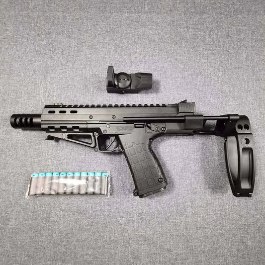 Lehui LH target-pistol-class Tactical Foam Blaster — left profile