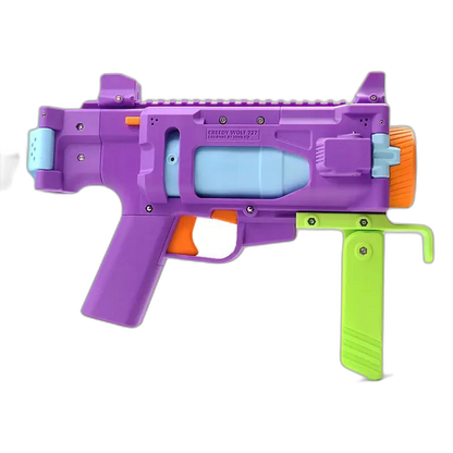 Greedy Wolf 727 XL-Dart Multi-Shot Foam Blaster — magazine well detail