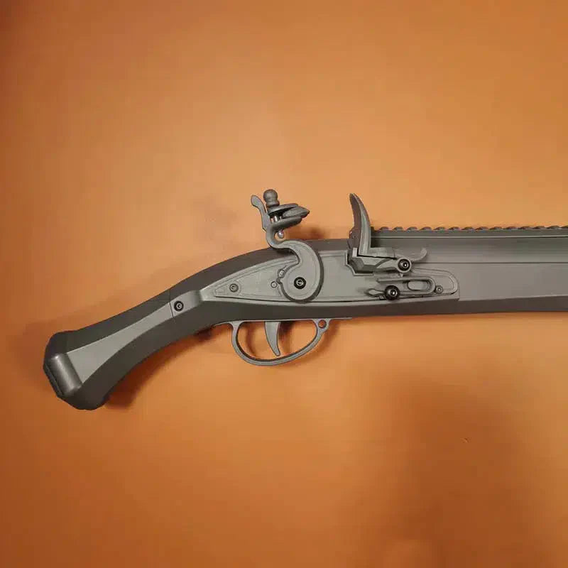 Hanke Flintlock Toy Gun Manual foam-dart Blaster — top rail detail