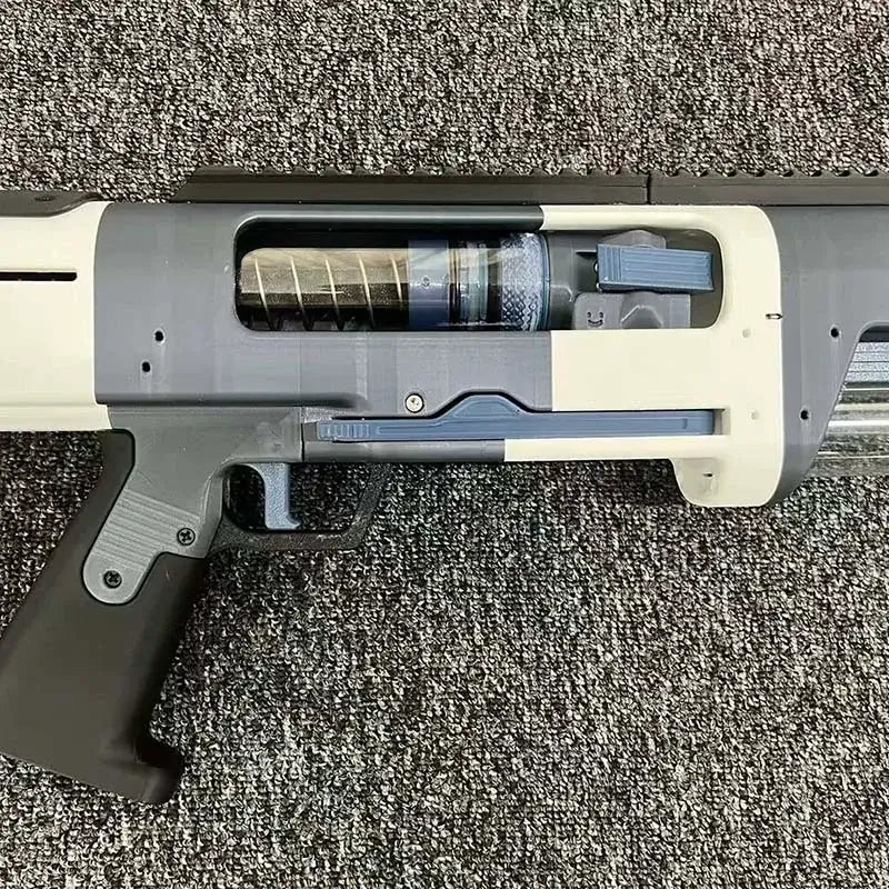 Sillybutts Breacher 3D Printed foam-dart Shotgun Blaster Parts — magazine well detail