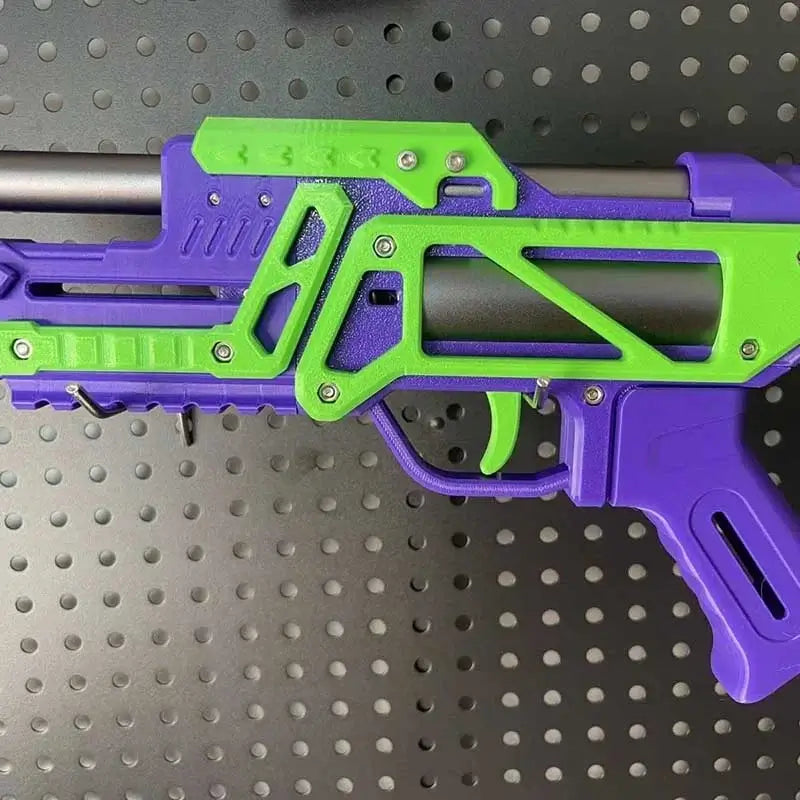 LuBan 3D Print Manual Breech Loading Dart Blaster — magazine well detail
