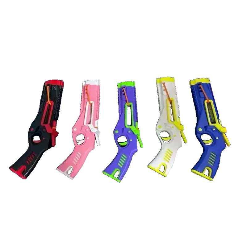 3D Printed Breech Reload Rubber Band Powered Foam Dart Gun — main product view