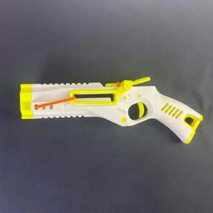 3D Printed Breech Reload Rubber Band Powered Foam Dart Gun — top rail detail