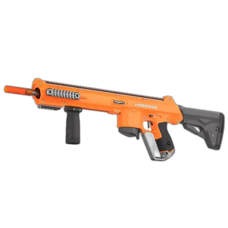 Worker Harrier Foam Dart Blaster — top rail detail