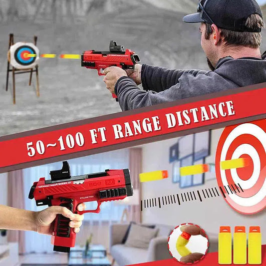 XS908 Raptor High Power Foam Dart Blaster — left profile