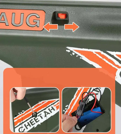 TZ bullpup-rifle-class Electric Automatic Foam Dart Blaster — right profile