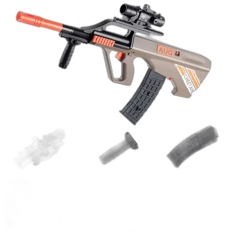 TZ bullpup-rifle-class Electric Automatic Foam Dart Blaster — magazine well detail