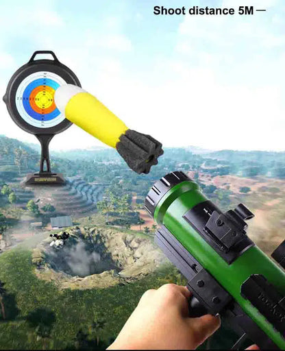 CRJ Shoulder-Fire Foam Blaster — magazine well detail