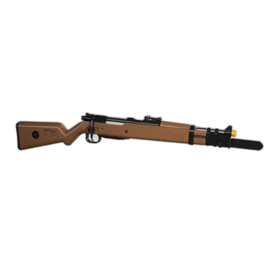 Diamond Dogs Puppy 98K Clip-Fed 3D Print Bolt Action foam-dart Blaster — left profile