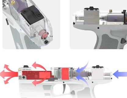 HC Diana Brushless Flywheel foam-dart Blaster Pistol — variant or accessory bundle