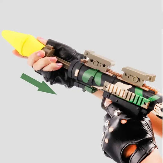 RPG EVA Foam Rocket Launcher Blaster with Light & Sound — left profile