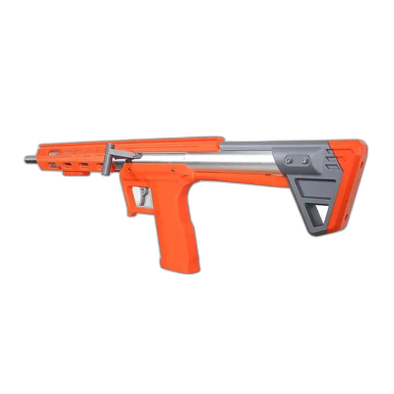 AKBM FC330 Manual Springer 3D Print Foam Blaster — top rail detail