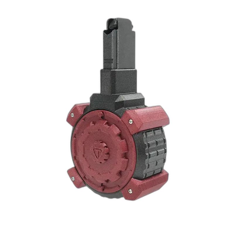 FaCai Wealth T04 Pump Action 3D Printed foam-dart Shotgun Blaster — magazine well detail