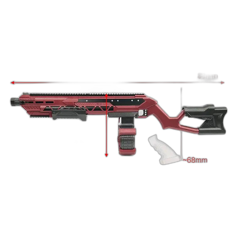 FaCai Wealth T04 Pump Action 3D Printed foam-dart Shotgun Blaster — variant or accessory bundle