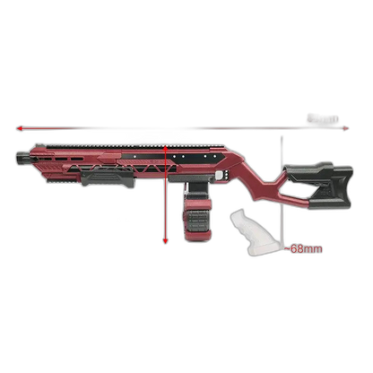 FaCai Wealth T04 Pump Action 3D Printed foam-dart Shotgun Blaster — variant or accessory bundle