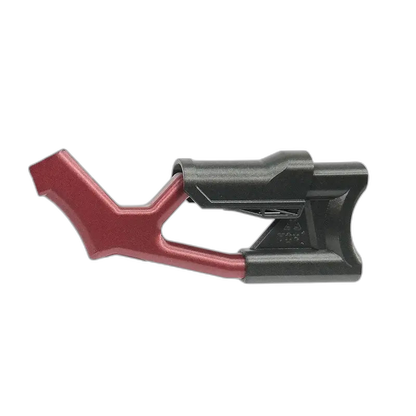 FaCai Wealth T04 Pump Action 3D Printed foam-dart Shotgun Blaster — trigger group close-up