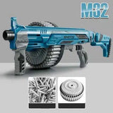 Fire Bull multi-shot cluster-dart blaster Pyro Dart Foam Blaster — stock and grip detail
