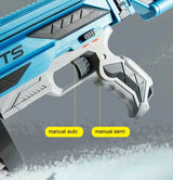 Fire Bull multi-shot cluster-dart blaster Pyro Dart Foam Blaster — top rail detail