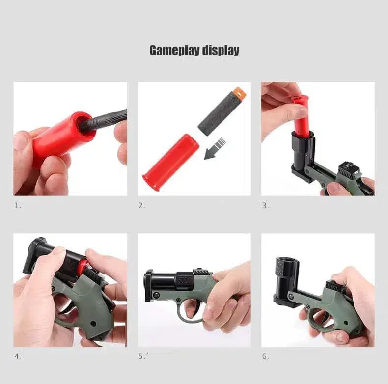 Goblin Solo Shell Eject Dart Blaster foam-dart Minigun — variant or accessory bundle