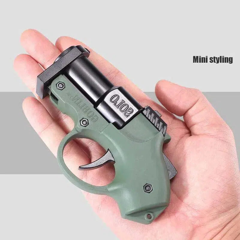 Goblin Solo Shell Eject Dart Blaster foam-dart Minigun — muzzle and barrel detail