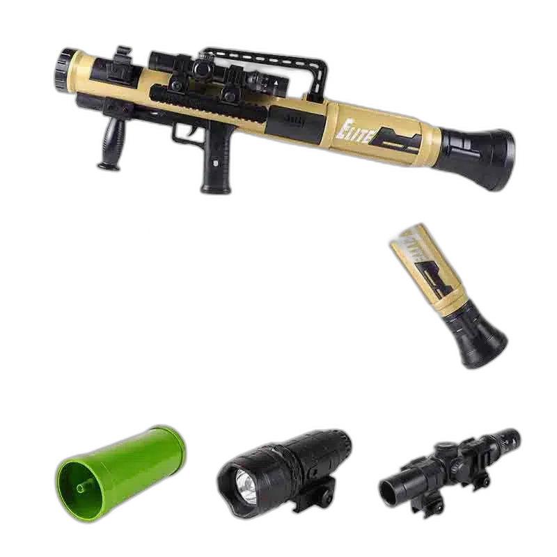 CRJ Shoulder-Fire Foam Blaster — top rail detail