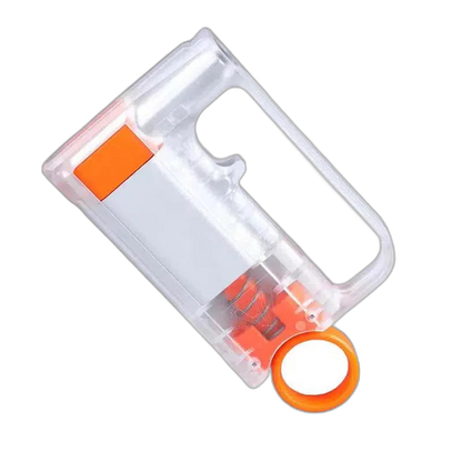 Shanye Little Hamster Pocket-Sized Manual foam-dart Blaster — top rail detail