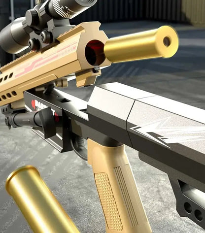 Handi Barrett Manual Reload Shell Ejecting Foam Dart Blaster — right profile