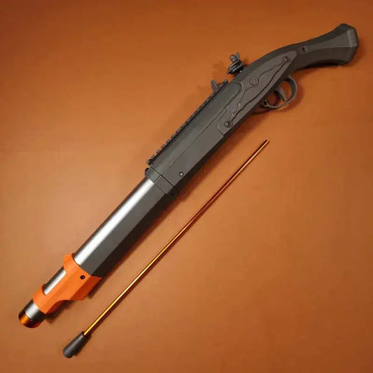 Hanke Flintlock Toy Gun Manual foam-dart Blaster — left profile