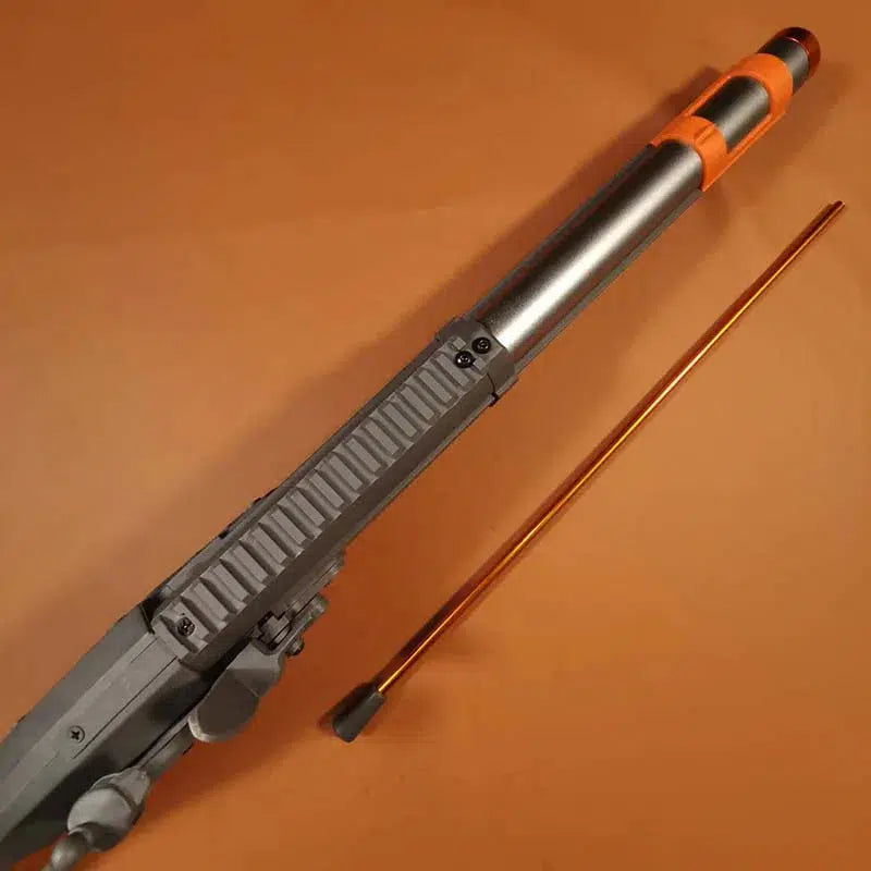 Hanke Flintlock Toy Gun Manual foam-dart Blaster — right profile