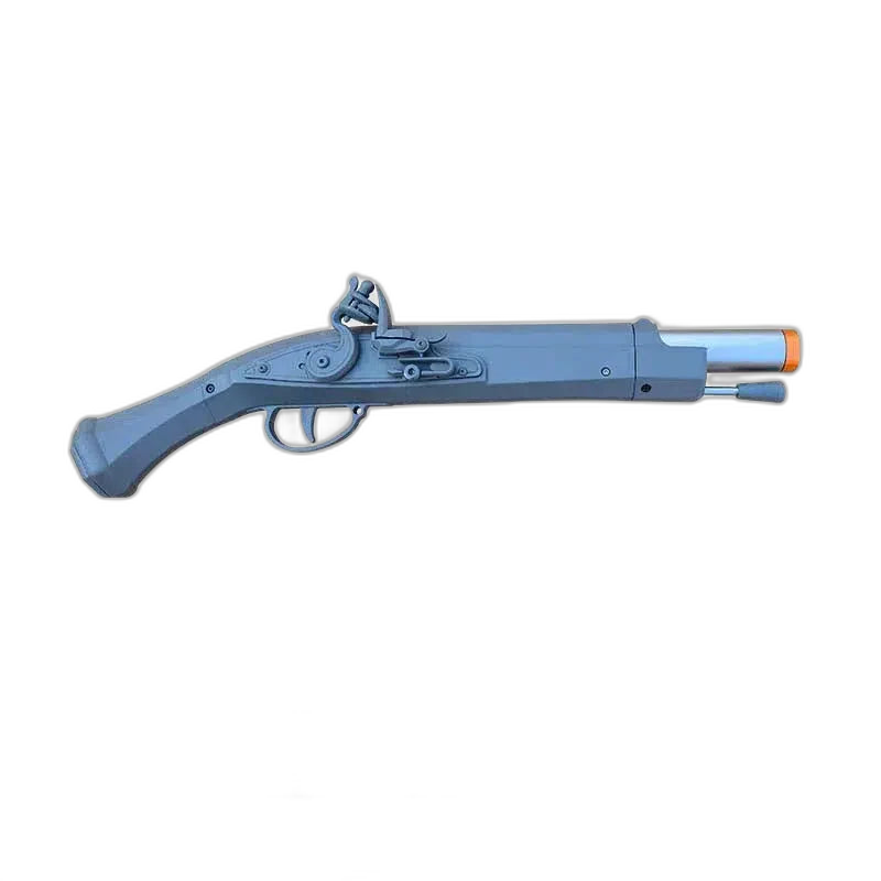 Hanke Flintlock Toy Gun Manual foam-dart Blaster — muzzle and barrel detail