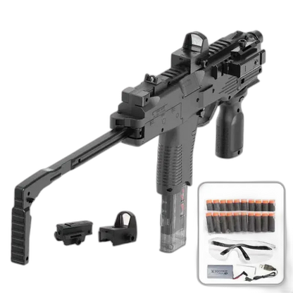 High Speed Electric Auto machine-pistol-class Foam Dart Blaster — right profile