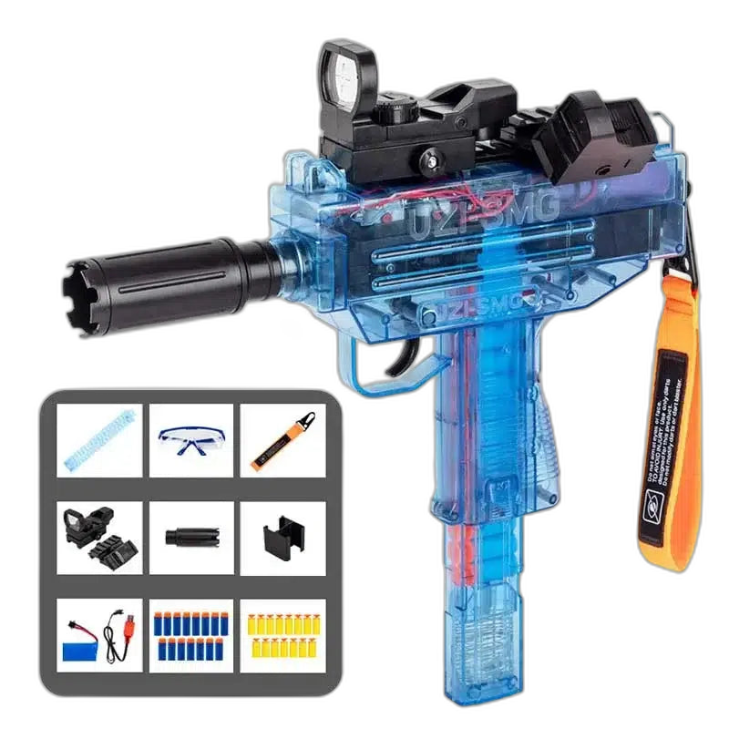 Full Auto Electric submachine-class SMG Foam Dart Blaster — variant or accessory bundle