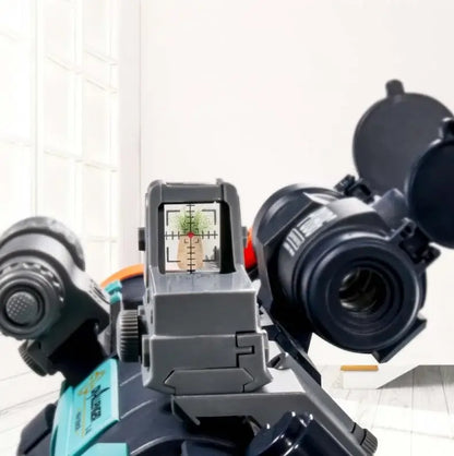 CRJ Manual Grenade Rocket Launcher Blaster Toy Gun — top rail detail