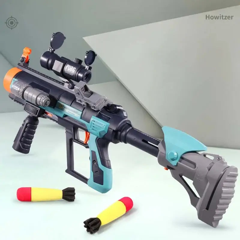 CRJ Manual Grenade Rocket Launcher Blaster Toy Gun — right profile