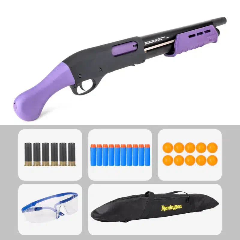 LDT M870 Shotgun Shell Ejecting Foam Blaster — right profile