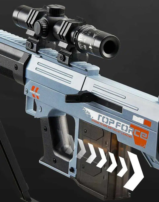 Lehui AMR Shell Eject Foam Blaster Soft Bullet Launcher — left profile
