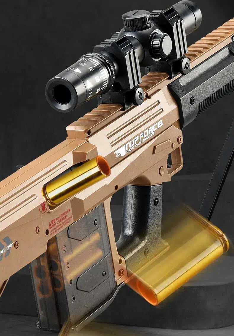 Lehui AMR Shell Eject Foam Blaster Soft Bullet Launcher — right profile