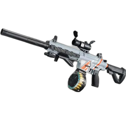 Lehui rifle-class AK74u Shell Ejecting Drum Foam Dart Blaster — main product view