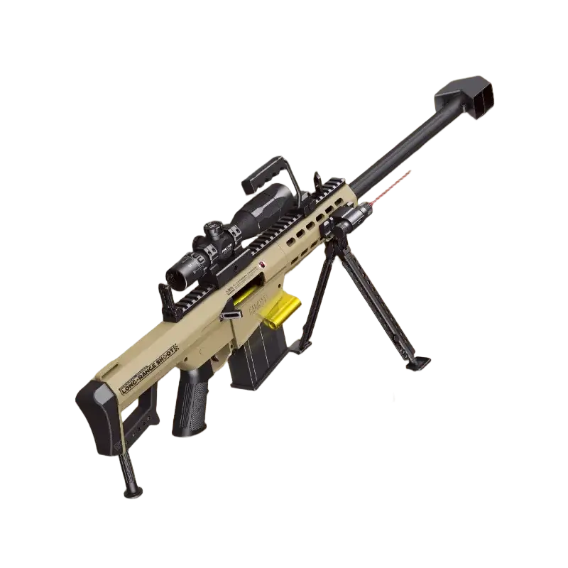 Lehui anti-materiel-rifle-class Barrett Shell Ejecting Foam Dart Launcher — left profile