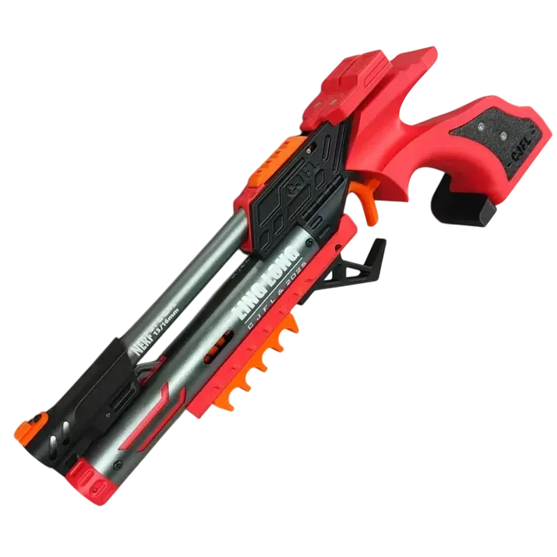 CJFL LingLong F2 Air Pistol foam-dart Blaster — magazine well detail