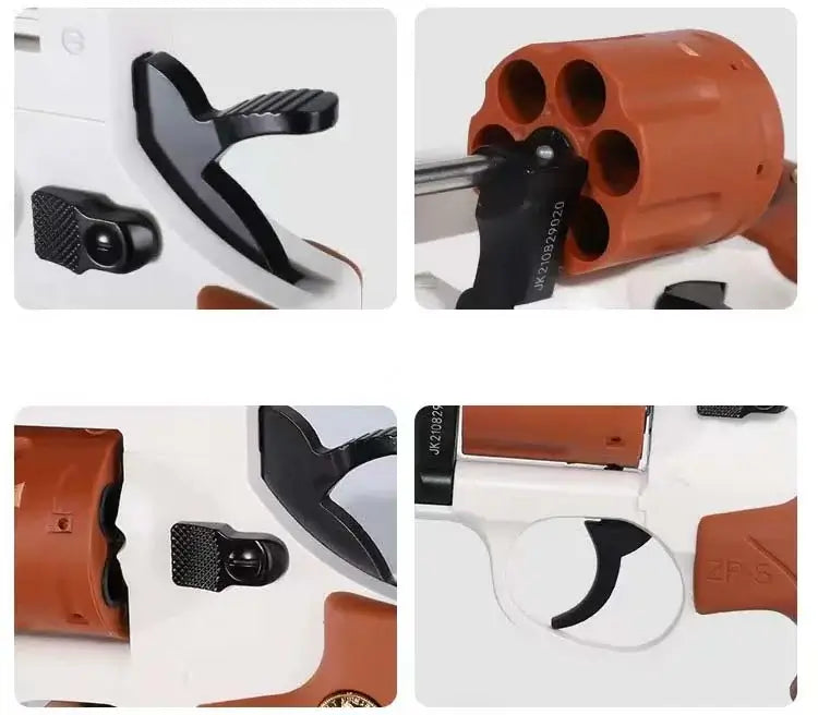 Little Moon XYL Python ZP-5 Revolver Foam Dart Blaster — right profile