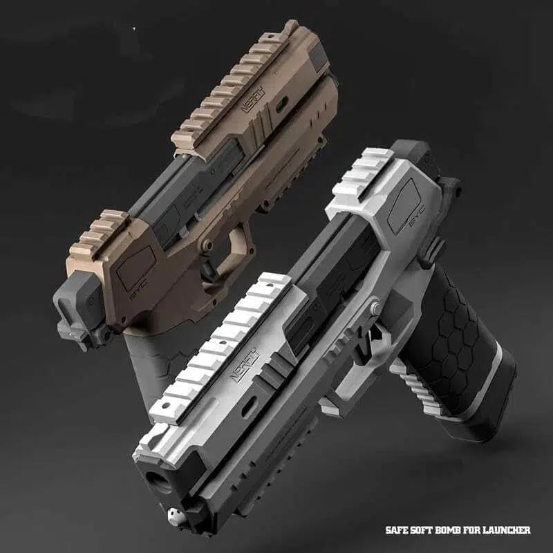 Cyberpunk 2077 Lizzy Gecko 2.0 Dart Blaster — right profile