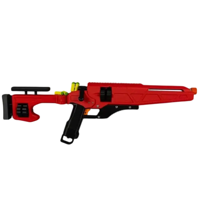 LunJiao Bolt Action Cylinder-Fed Foam Dart Blaster — left profile