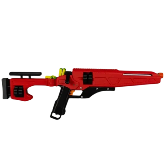 LunJiao Bolt Action Cylinder-Fed Foam Dart Blaster — left profile