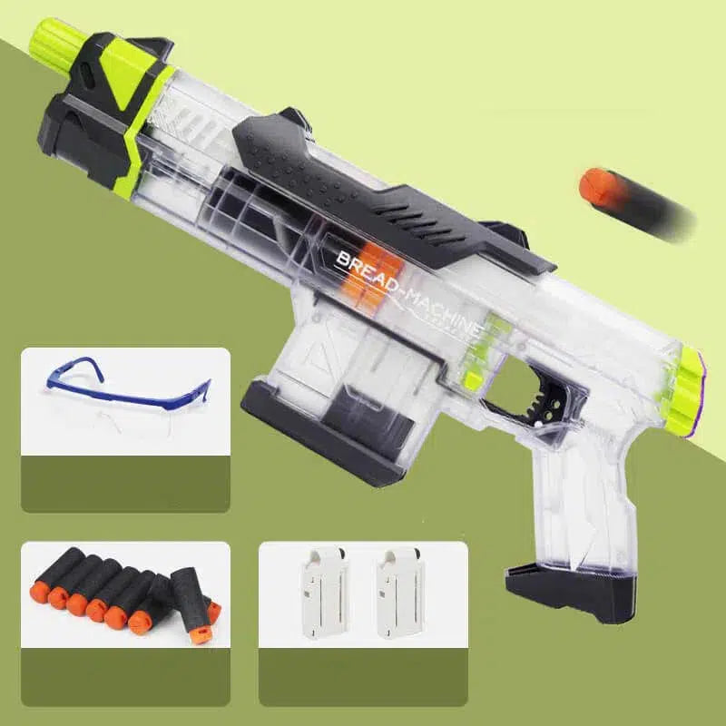 service-rifle-class Bread Machine Clip Ejection Foam Dart Blaster — right profile